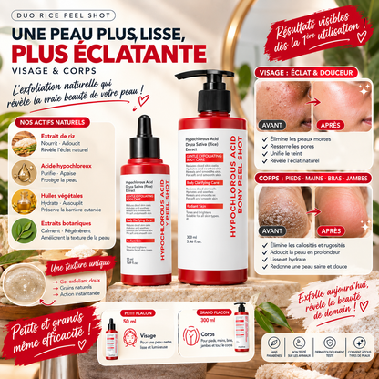 Gommage exfoliant Anti-Peaux Mortes & Taches | Soin corps acheté = soin visage offert 🎁