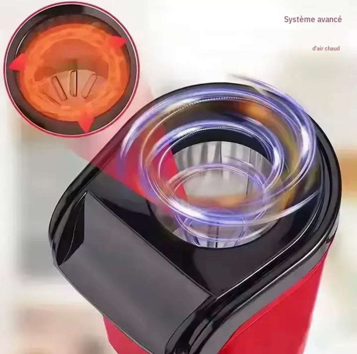 Pop Délice™ – Machine à Pop-Corn + 15 Sachets Refermables Offerts 🍿