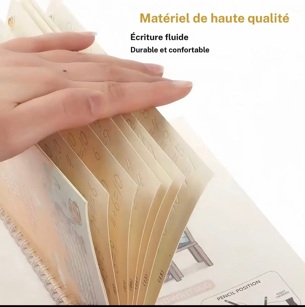 Pack de 4 Cahiers Magiques Éducatifs – Dès 3 ans