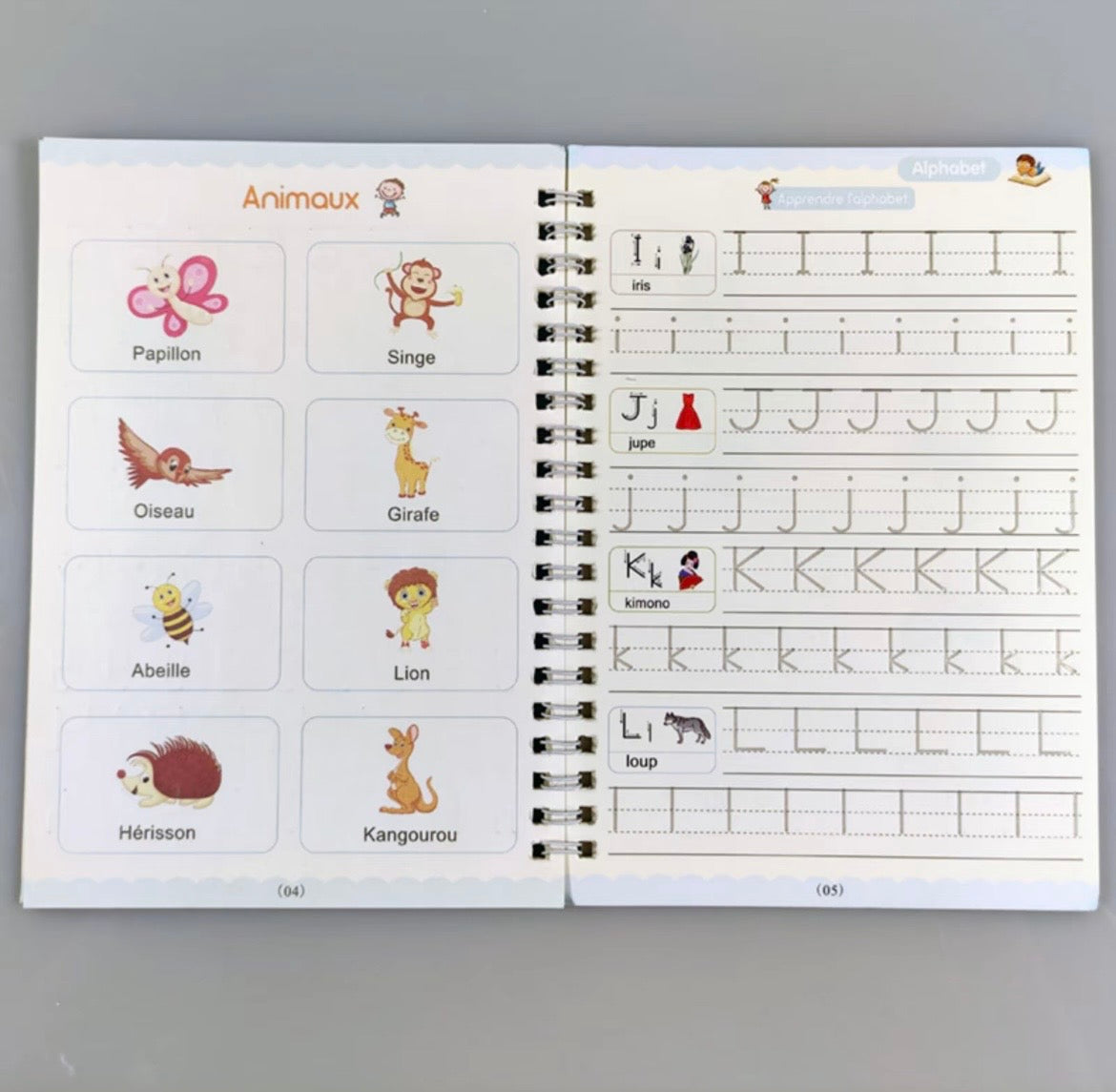 Pack de 4 Cahiers Magiques Éducatifs – Dès 3 ans